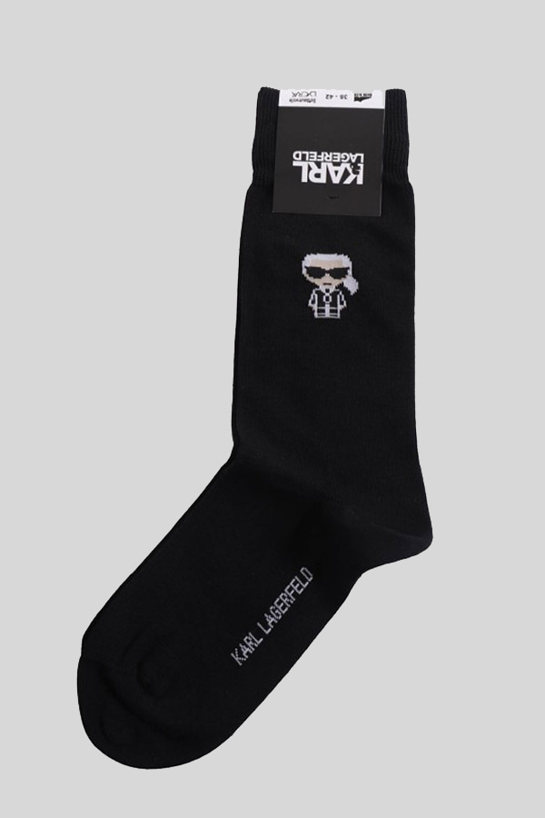 ΚΑΛΤΣΕΣ KARL LAGERFELD - 990 ΜΑΥΡΟ